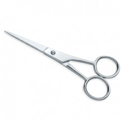 Barber Scissors One Blade Micro     Serrated